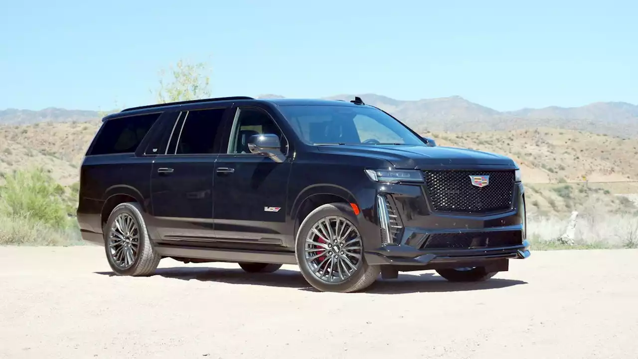 2023 Cadillac Escalade-V First Drive Review: 682 horses, loud exhaust, $5 gas