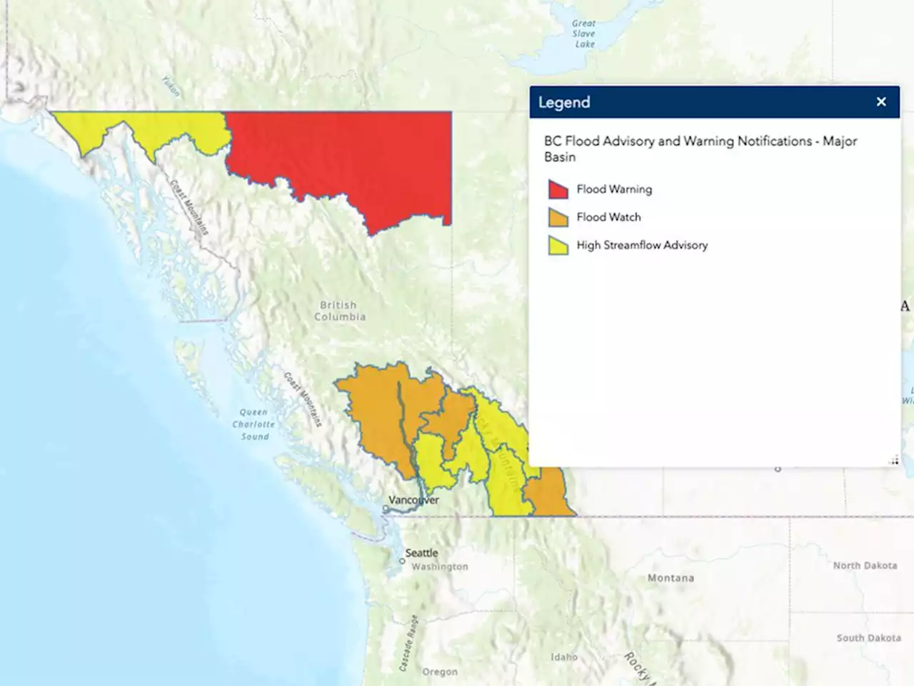 More rain means B.C.'s East Kootenay region may flood Monday or Tuesday: Environment Canada