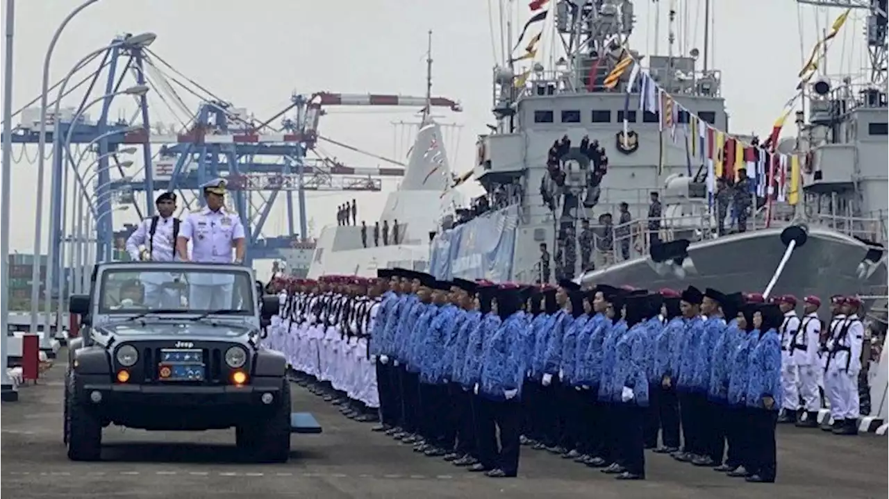 KSAL Lantik Laksda TNI Abdul Rasyid Jadi Panglima Koarmada RI