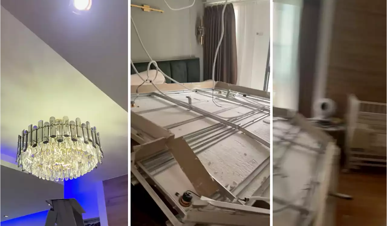About 50 screws used for 100kg false ceiling that collapsed in HDB flat: contractor