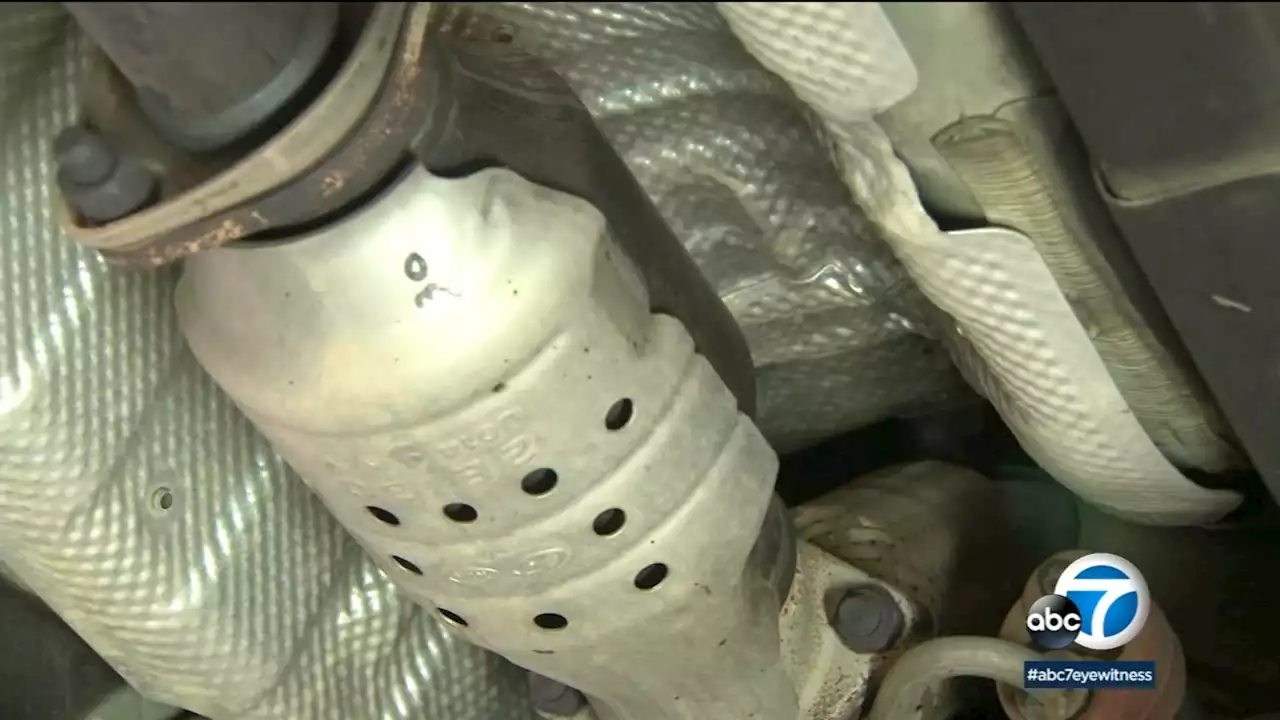 Here's how AAA is trying to protect SoCal drivers from catalytic converter thefts