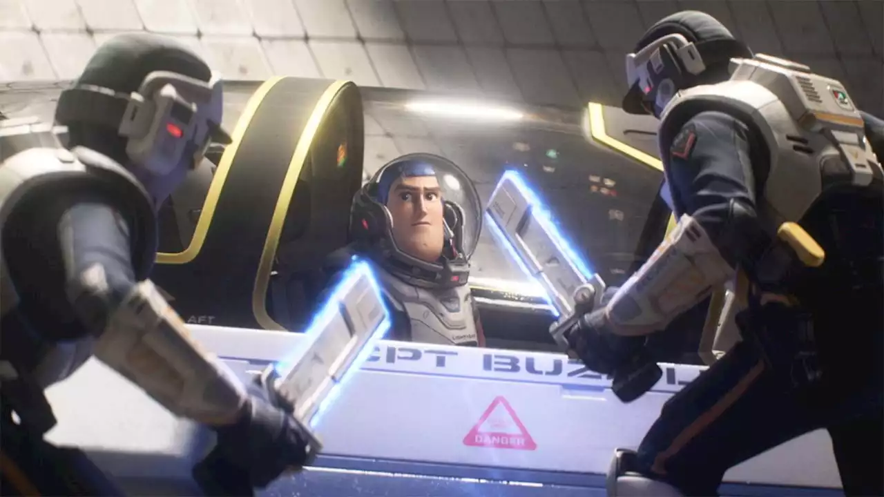 Buzz Lightyear attempts daring unauthorized takeoff in new clip from 'Lightyear' | WATCH