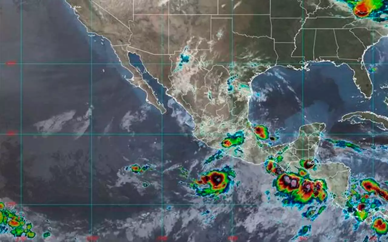 Se forma depresión tropical en el Pacífico; SMN prevé que evolucione a tormenta 'Blas'