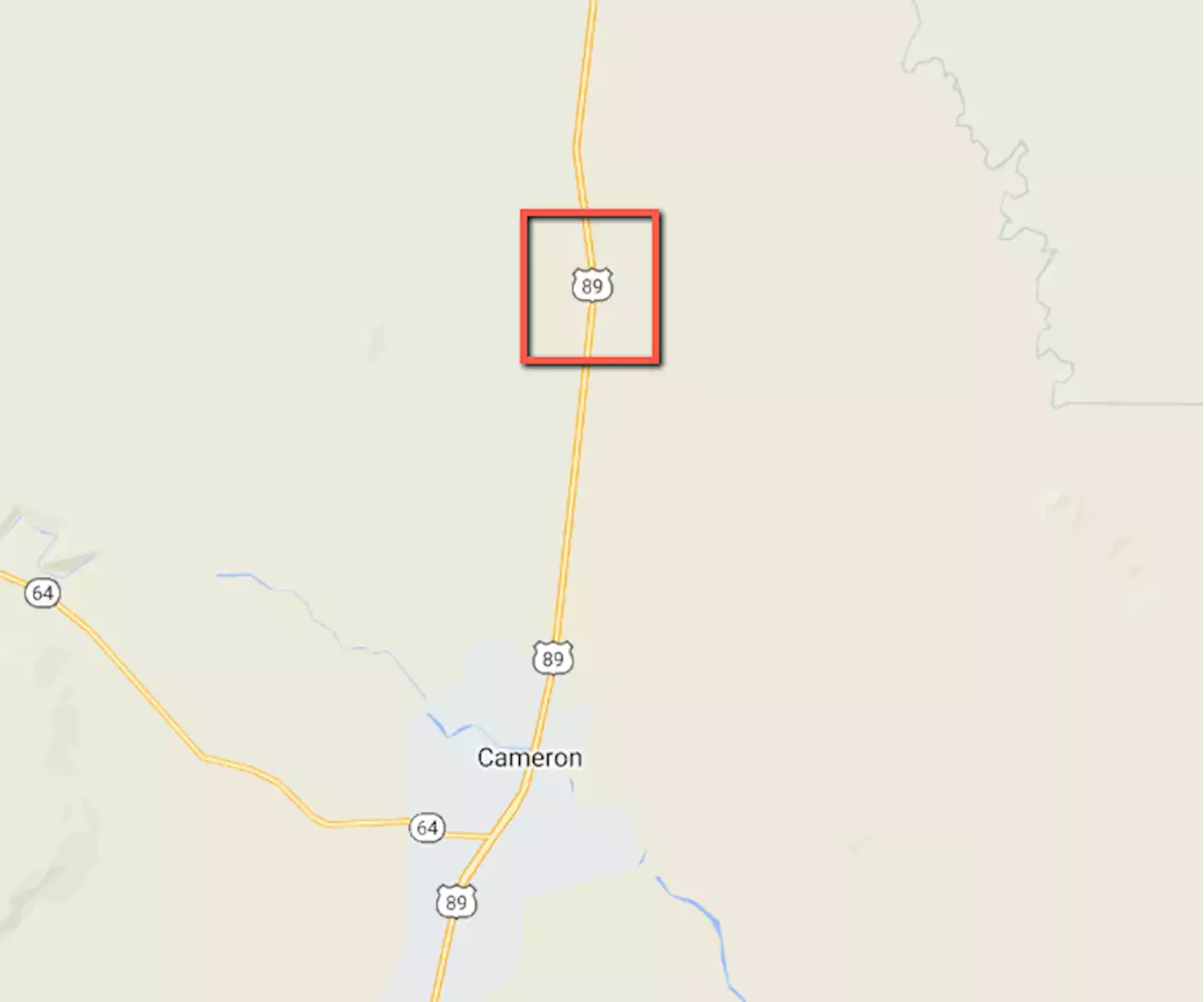 Plan for lane restrictions on US 89 near Cameron June 14-16