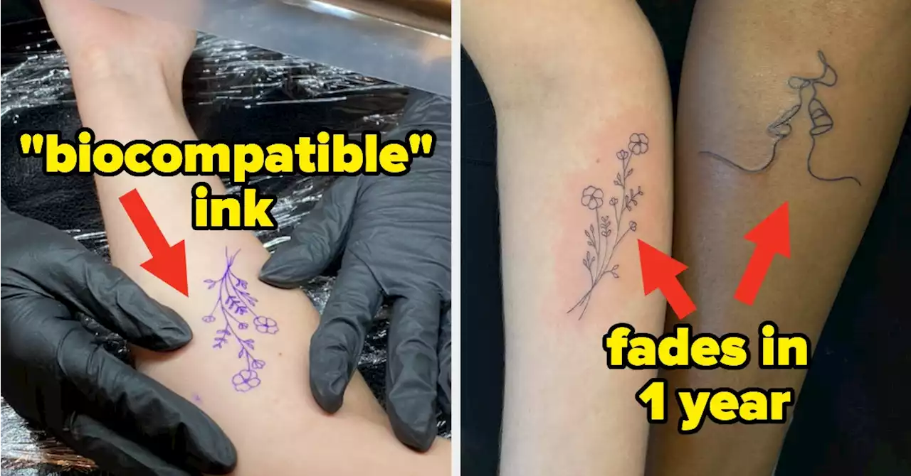 We Got Tattoos That Are Supposed To Fade In 9-15 Months — Here's How It Went