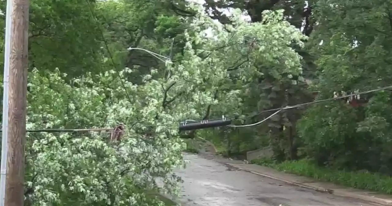 Over 38,000 ComEd customers impacted by outages due to severe storms Monday night