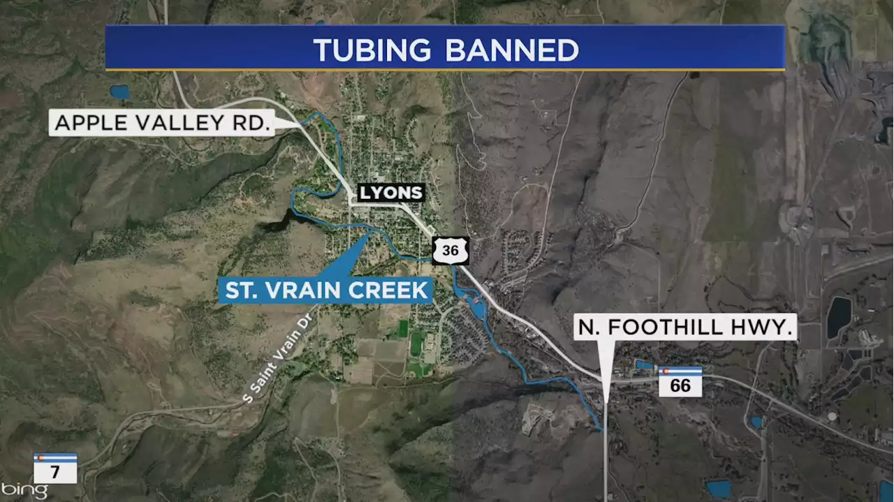 Tubing In Lyons Not Allowed Due To High Creek Levels