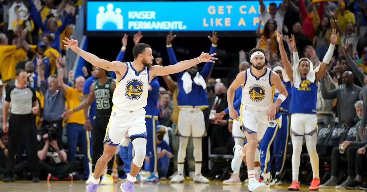 Finales de la NBA: Golden State venció a Boston y quedó a un paso de ser campeón