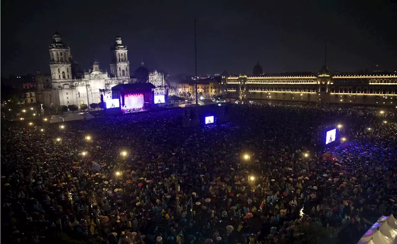 Zócalo CDMX. Anuncian que habrá conciertos masivos una vez al mes