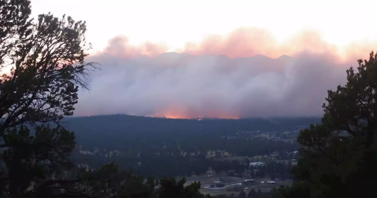 Evacuations underway as wildfire burns near Flagstaff