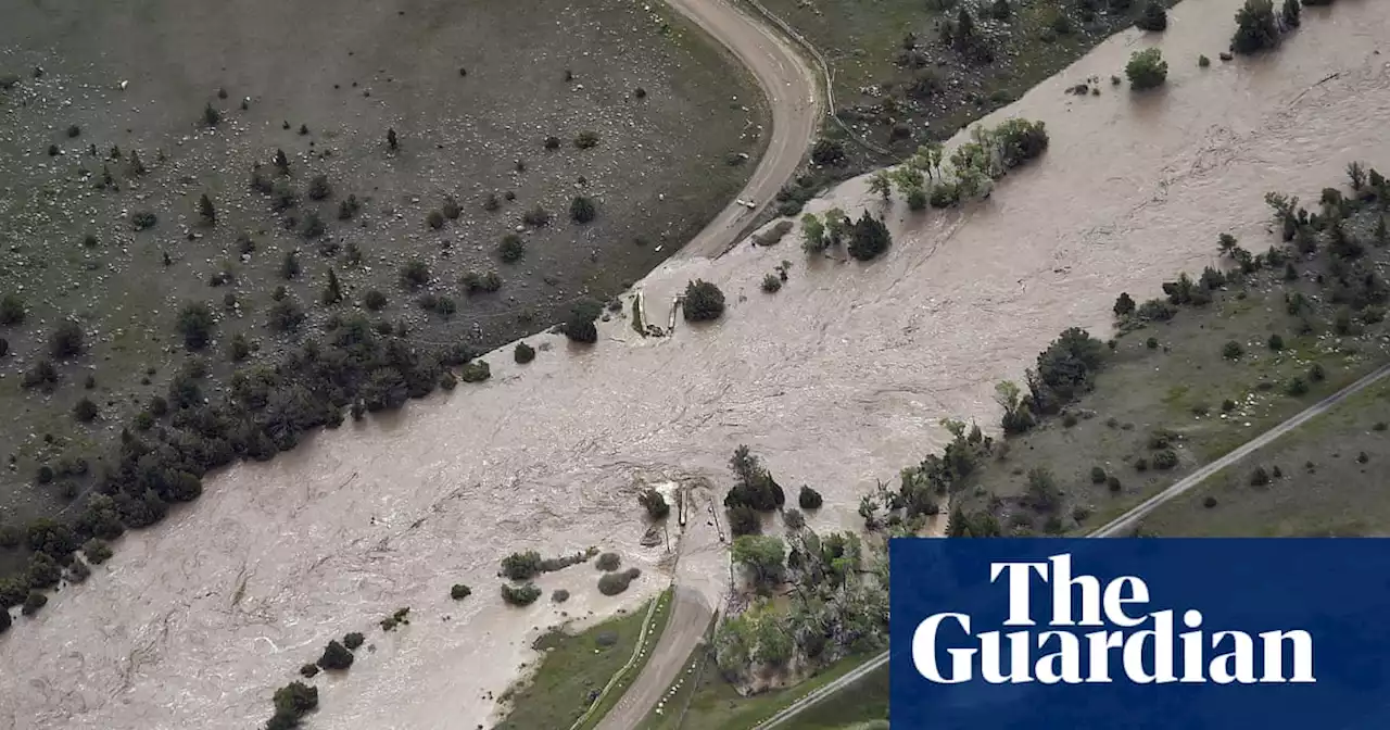 Record flooding and mudslides force closure of Yellowstone national park