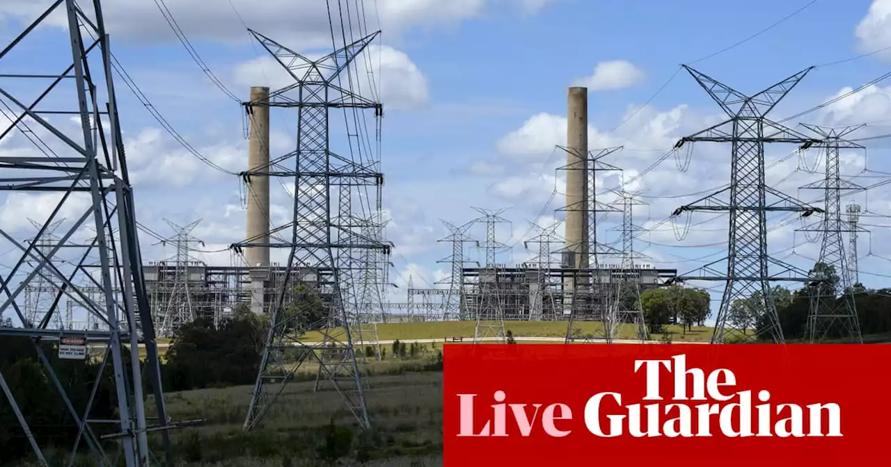 Australia news live updates: power shortfall warning as energy crisis escalates; Robert Hughes set for release