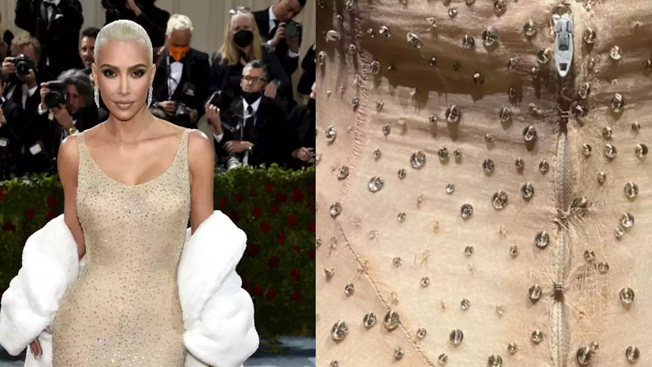 Kim Kardashian May Have Ruined Marilyn Monroe's Iconic Dress, Posts Fresh Pete Content to Distract Us