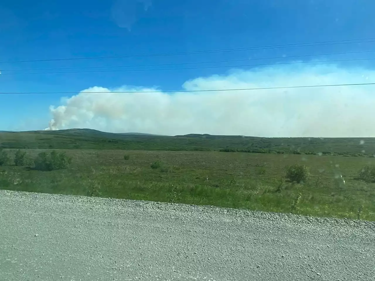 Fires and smoke in Alaska