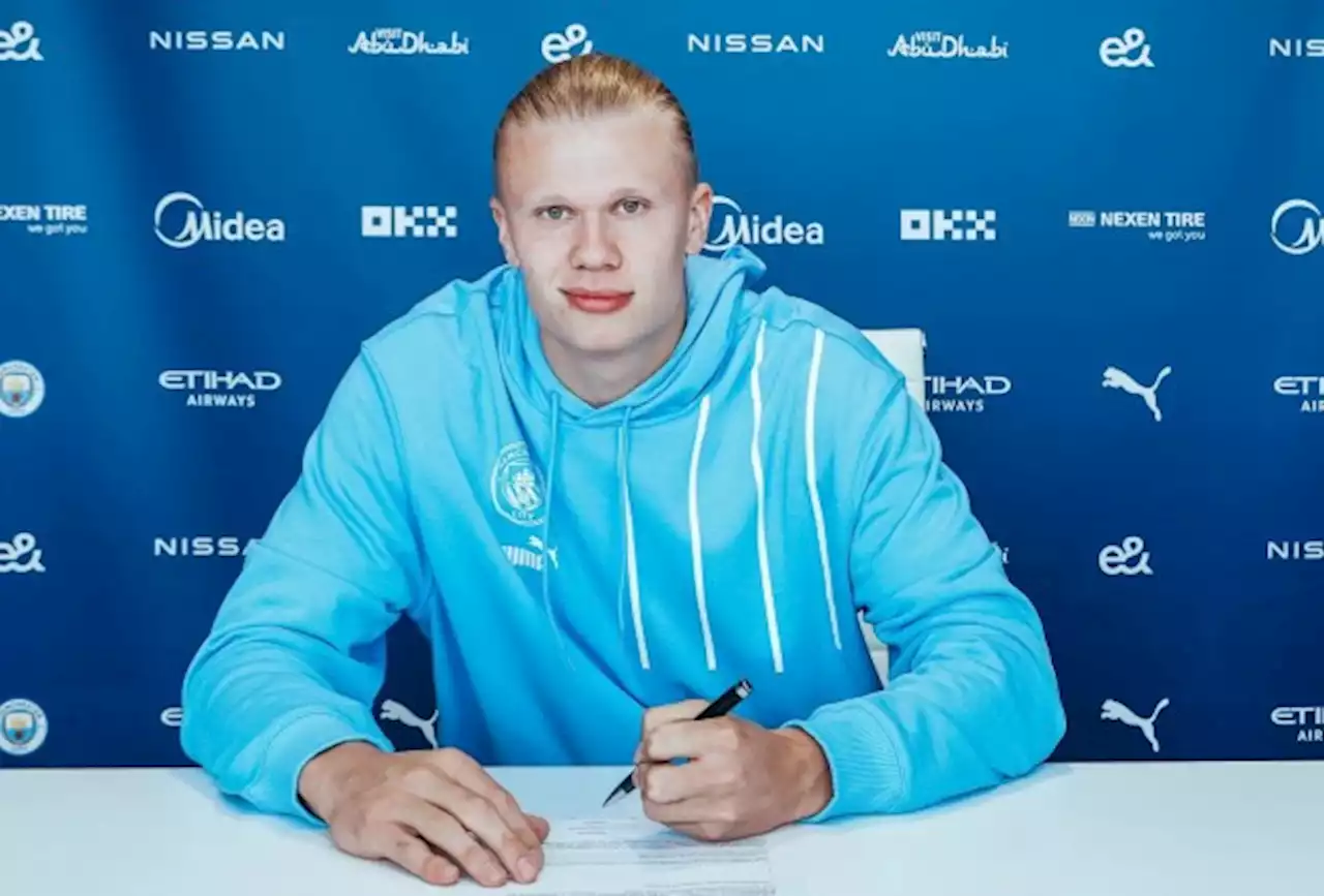 BREAKING: Erling Haaland unveiled by Manchester City