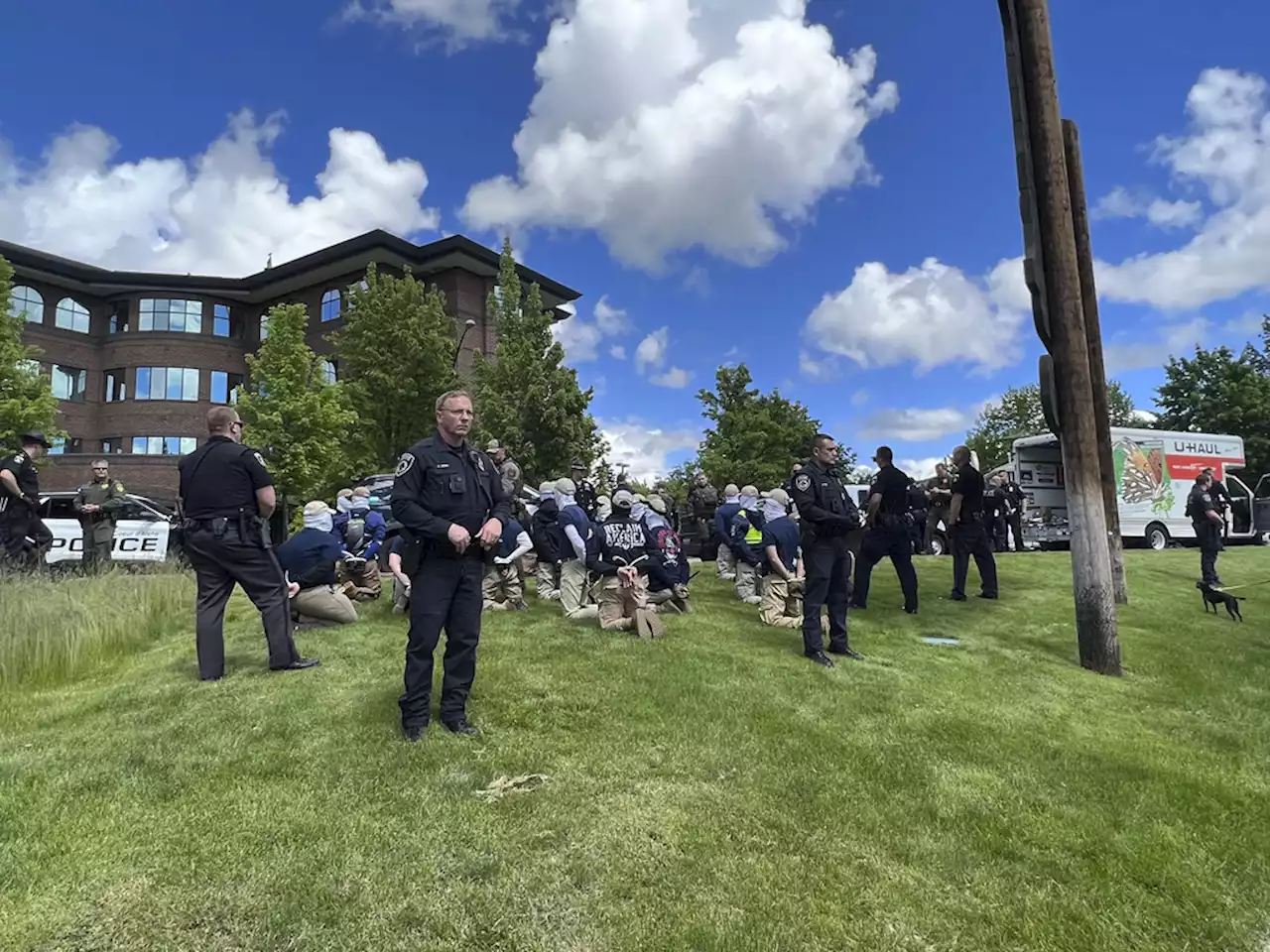 Men arrested in Idaho linked to white nationalist group