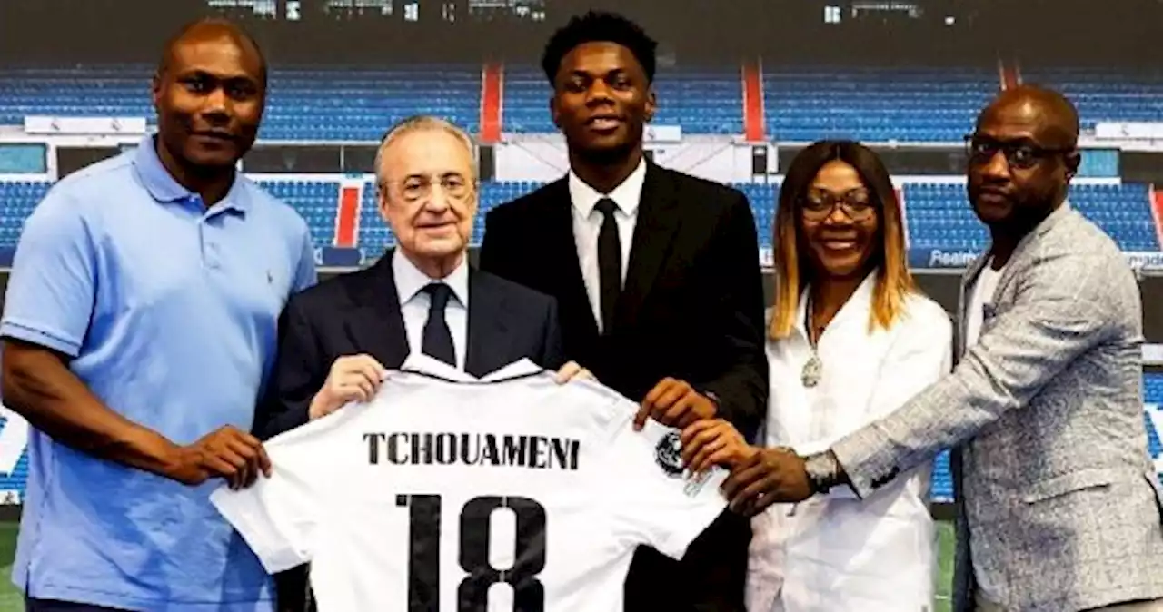 Real Madrid. Florentino Pérez y la contundente bienvenida a Tchouaméni