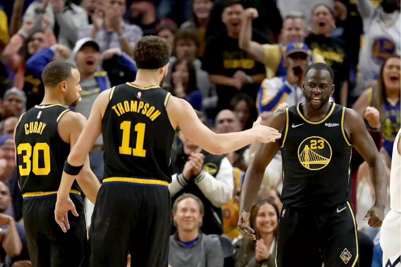 Steph Curry, Klay Thompson and Draymond Green set modern NBA record with Game 5 win