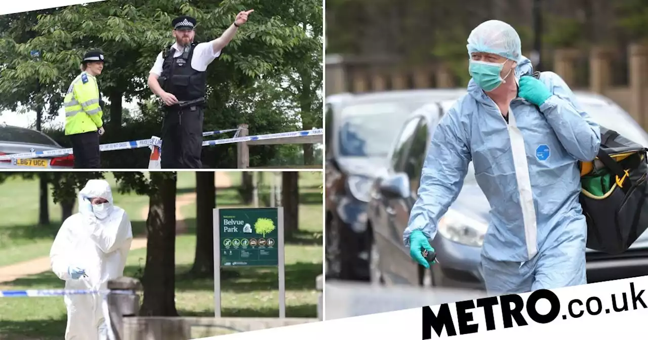 Death of man whose body was found on fire in London park treated as suspicious