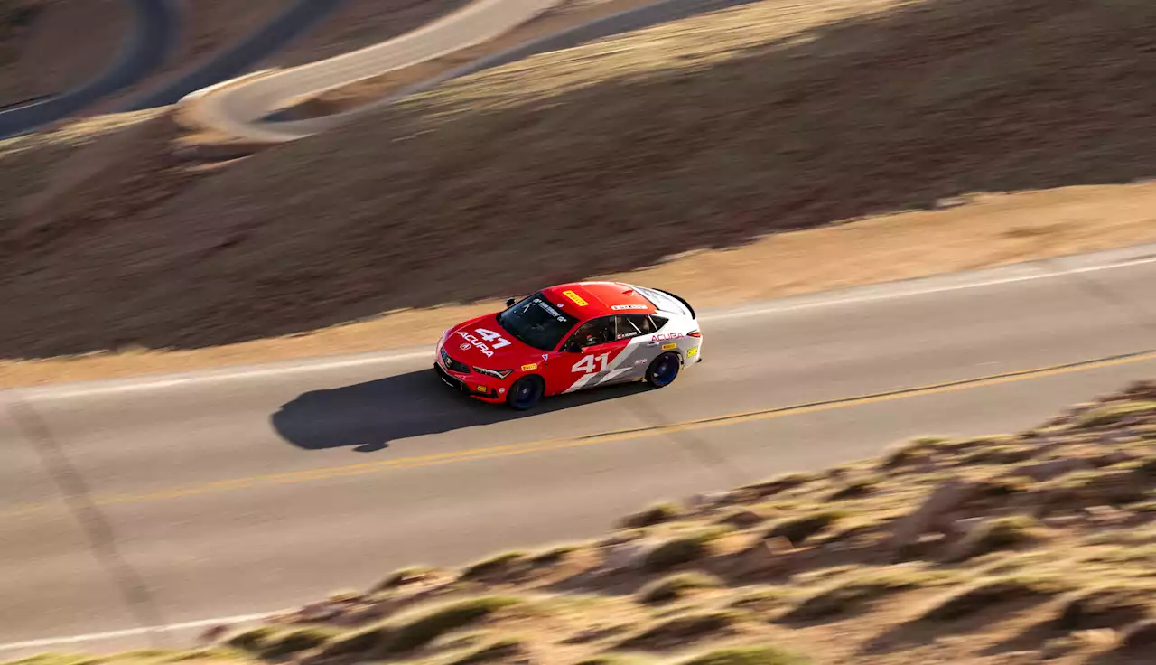 2023 Acura Integra to take on Pikes Peak Hill Climb