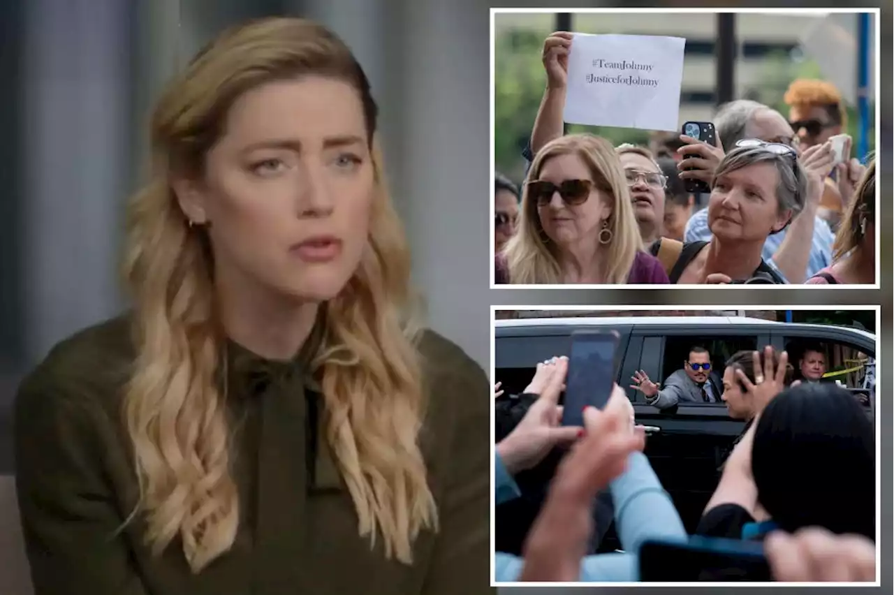 Amber Heard says jury got played by ‘fantastic actor’ in first post-trial interview