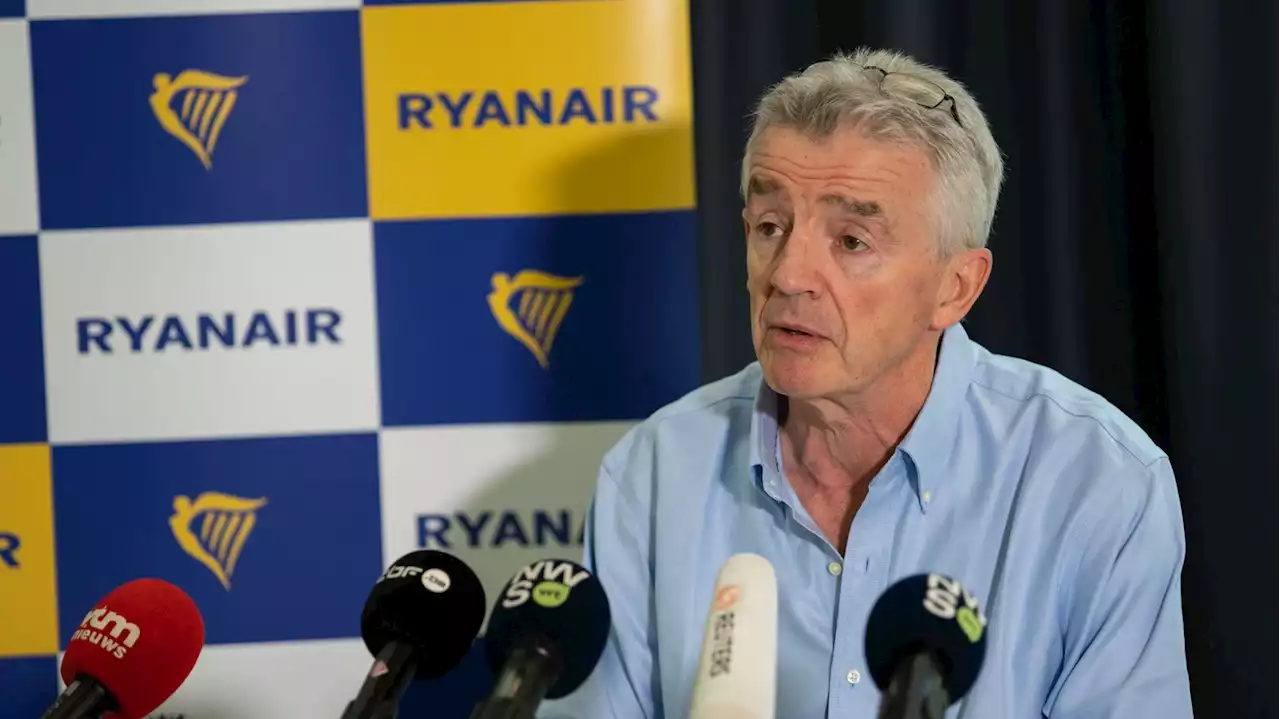 Menace de grève chez Ryanair : 'Lors de la grève fin avril, moins de 40% de nos vols belges ont été affectés' répond Michael O’Leary