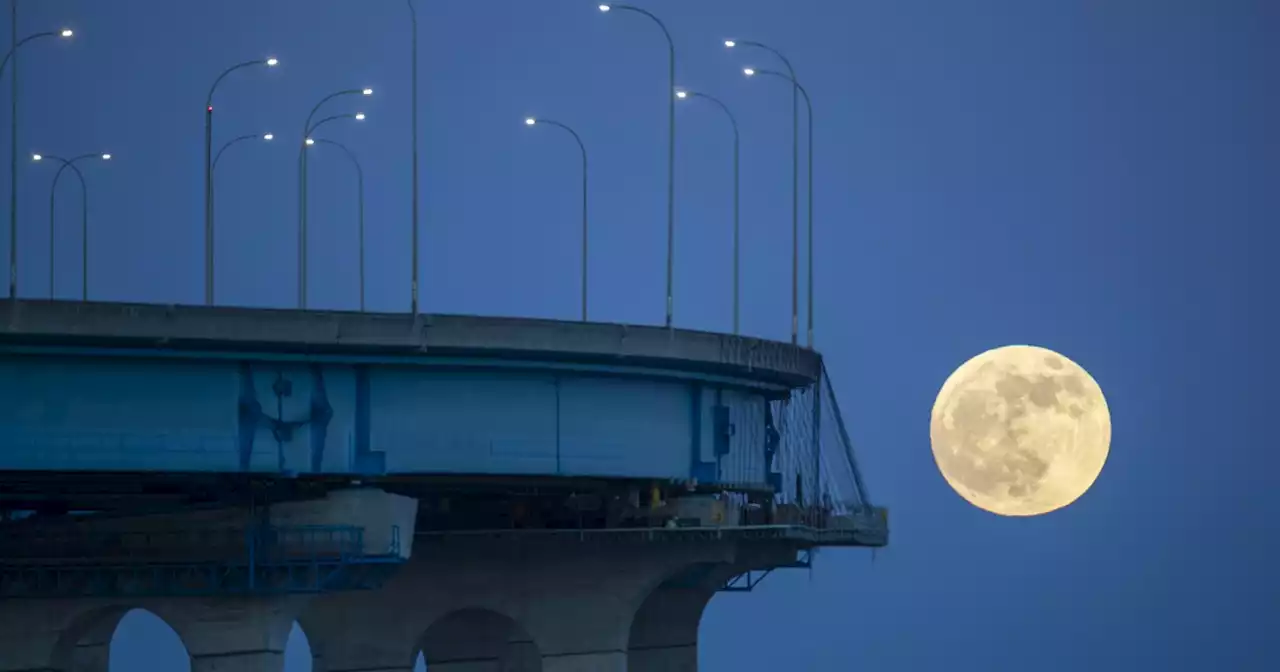 If skies are clear, a 'supermoon' will be visible from San Diego County Tuesday night