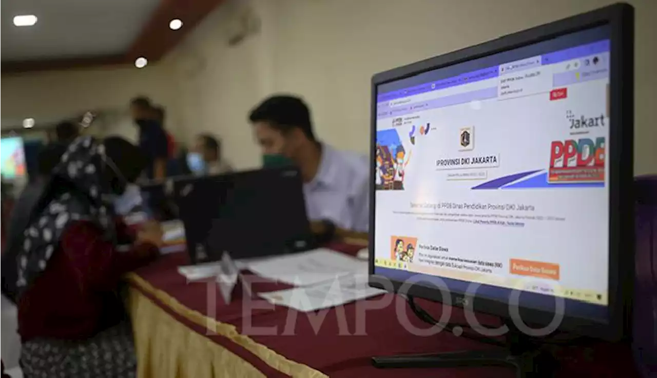 Suasana Pendaftaran PPDB Zonasi Tingkat SD