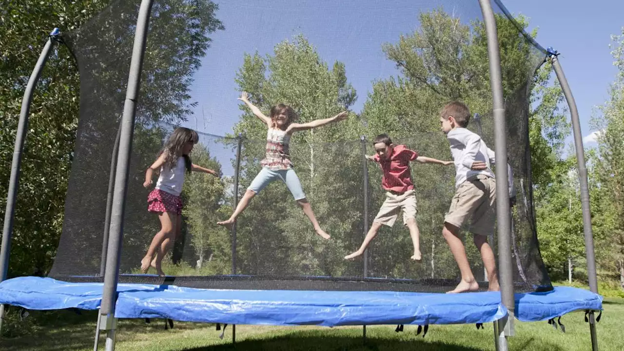 Half of A&E child activity injuries from trampolines