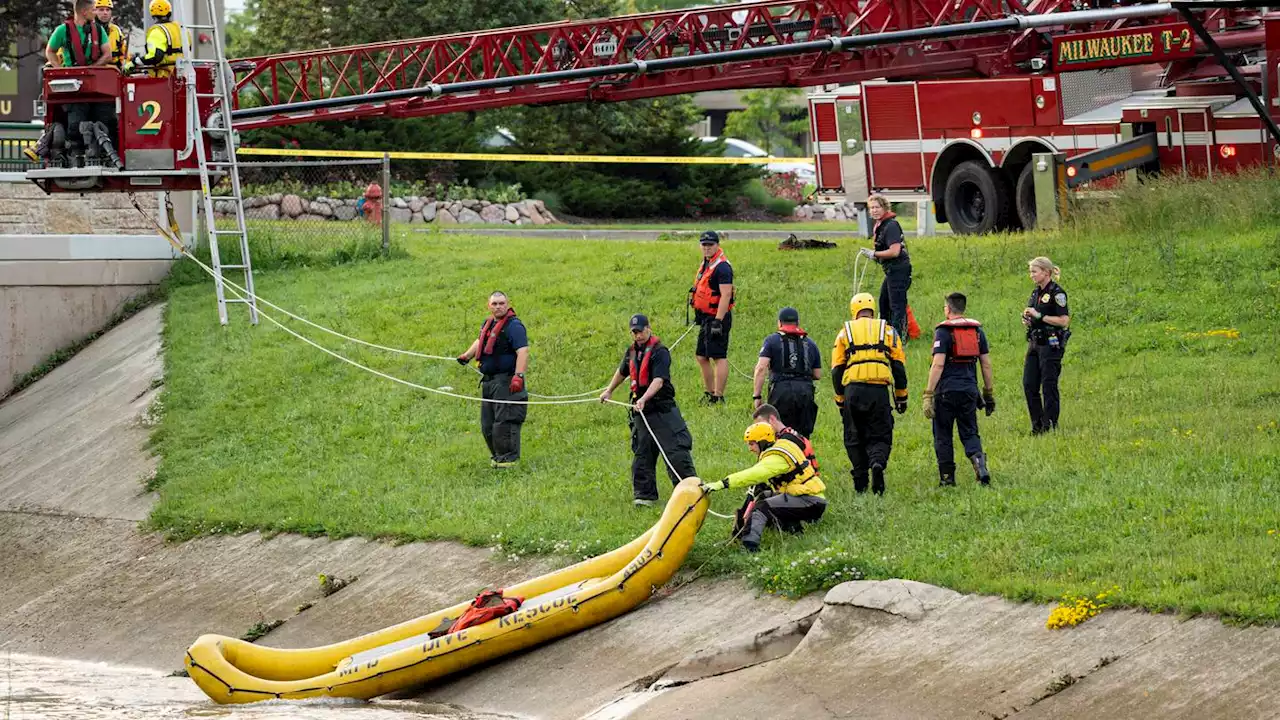 3 missing, swept away in drainage ditch after severe storms