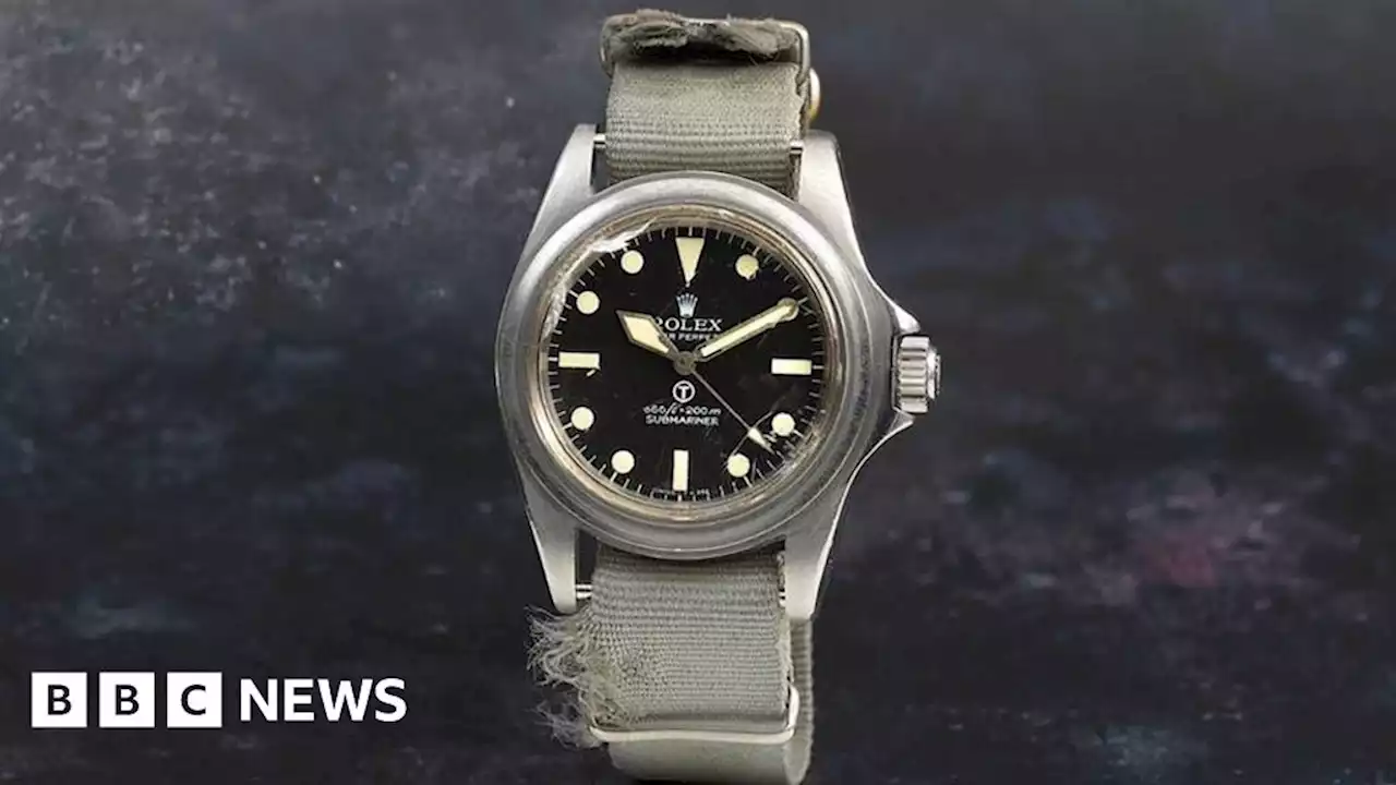 Navy diver's rare Rolex sold at auction for £155,000