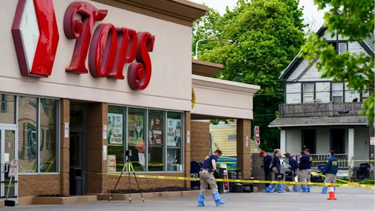 Buffalo supermarket gunman charged with federal hate crimes