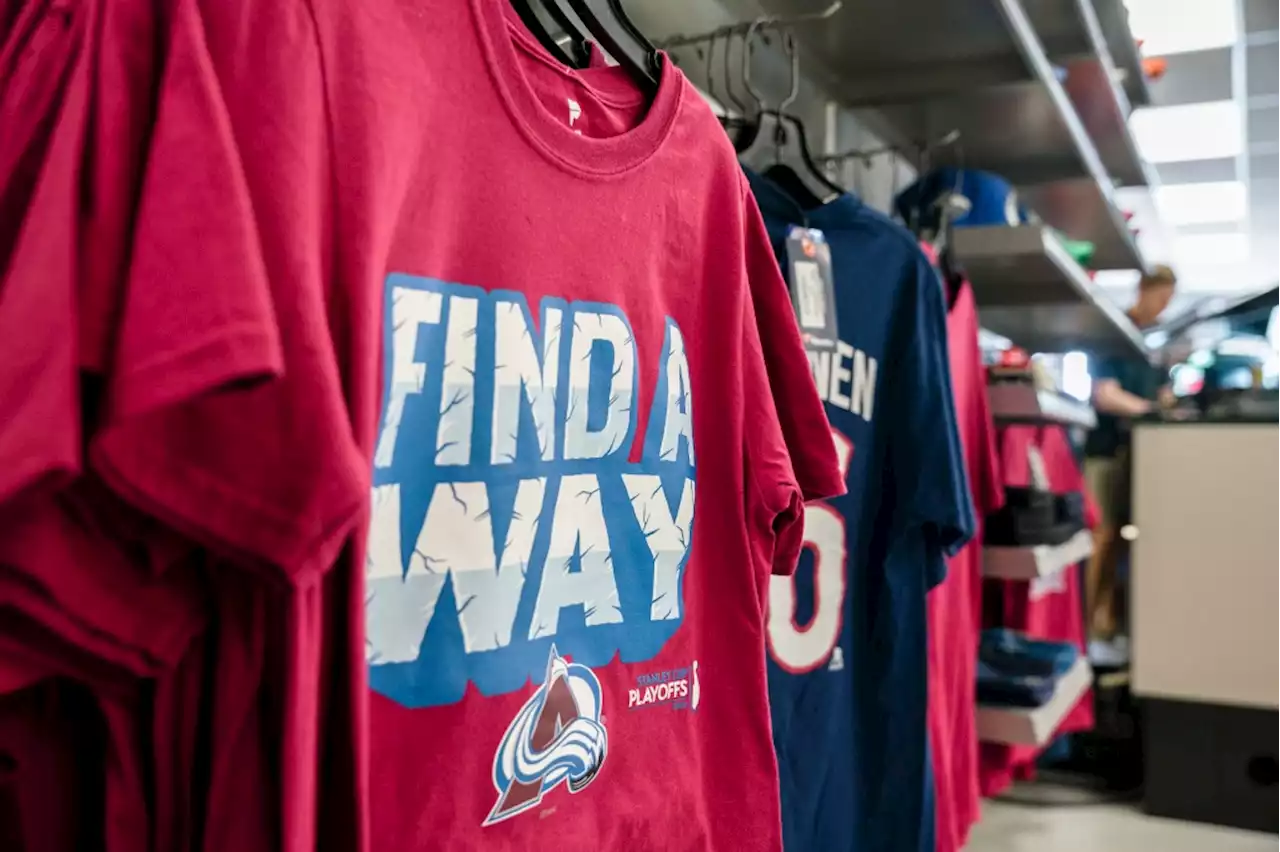 Demand for Avalanche merchandise spiking ahead of Stanley Cup Finals: “It’s both a good and bad problem”