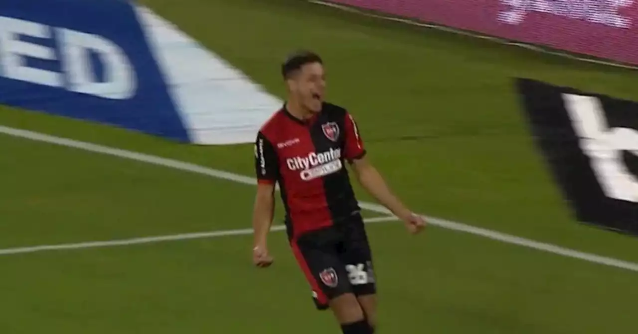 Video: el gol de Newell's antes de los 30 segundos