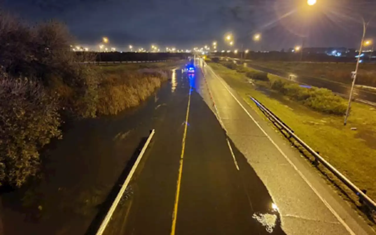 Section of N2 in Cape Town closed after roadway collapses