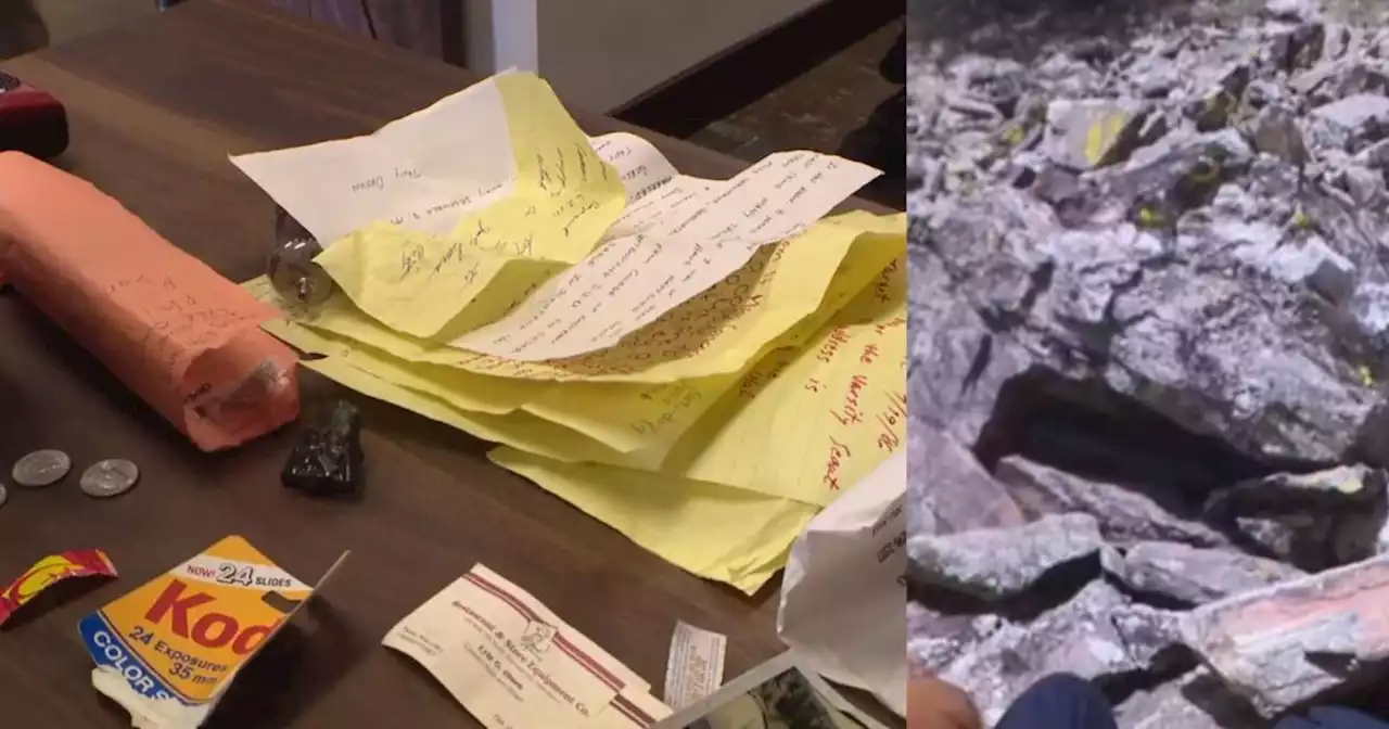 Utah treasure hunters discover time capsule, reunite memories with original owners