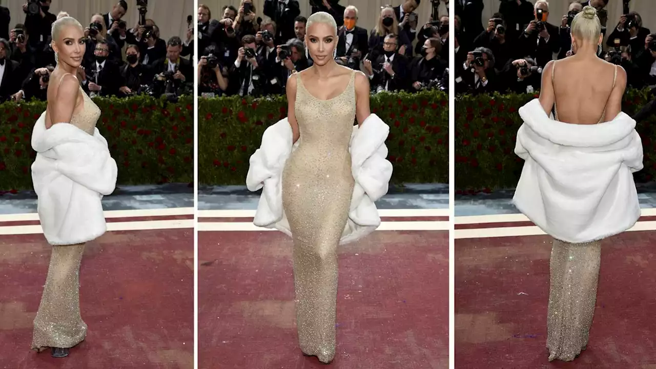 Kim Kardashian accused of damaging iconic Marilyn Monroe dress worn to Met Gala