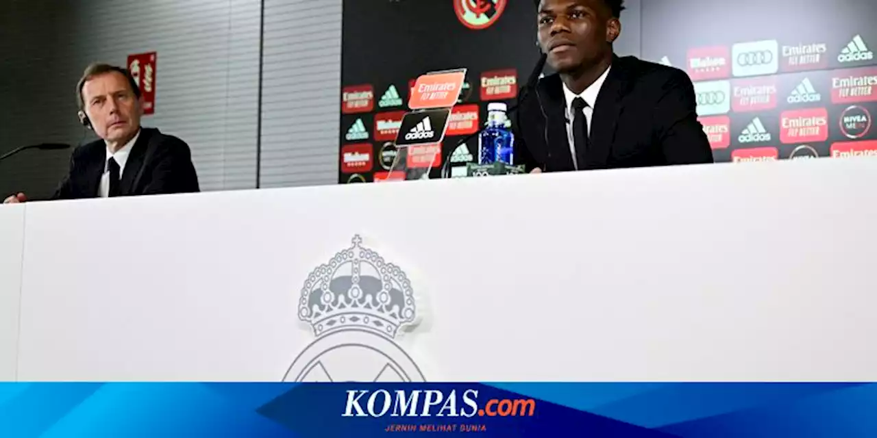 Tchouameni Resmi ke Real Madrid: Sempat Tolak PSG, Mbappe Jadi 'Agen'