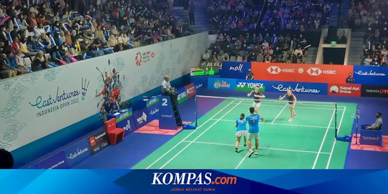 Indonesia Open 2022: Dukungan Istora untuk Praveen/Melati, Teriakkan 'Lets Go Pramel Lets Go'
