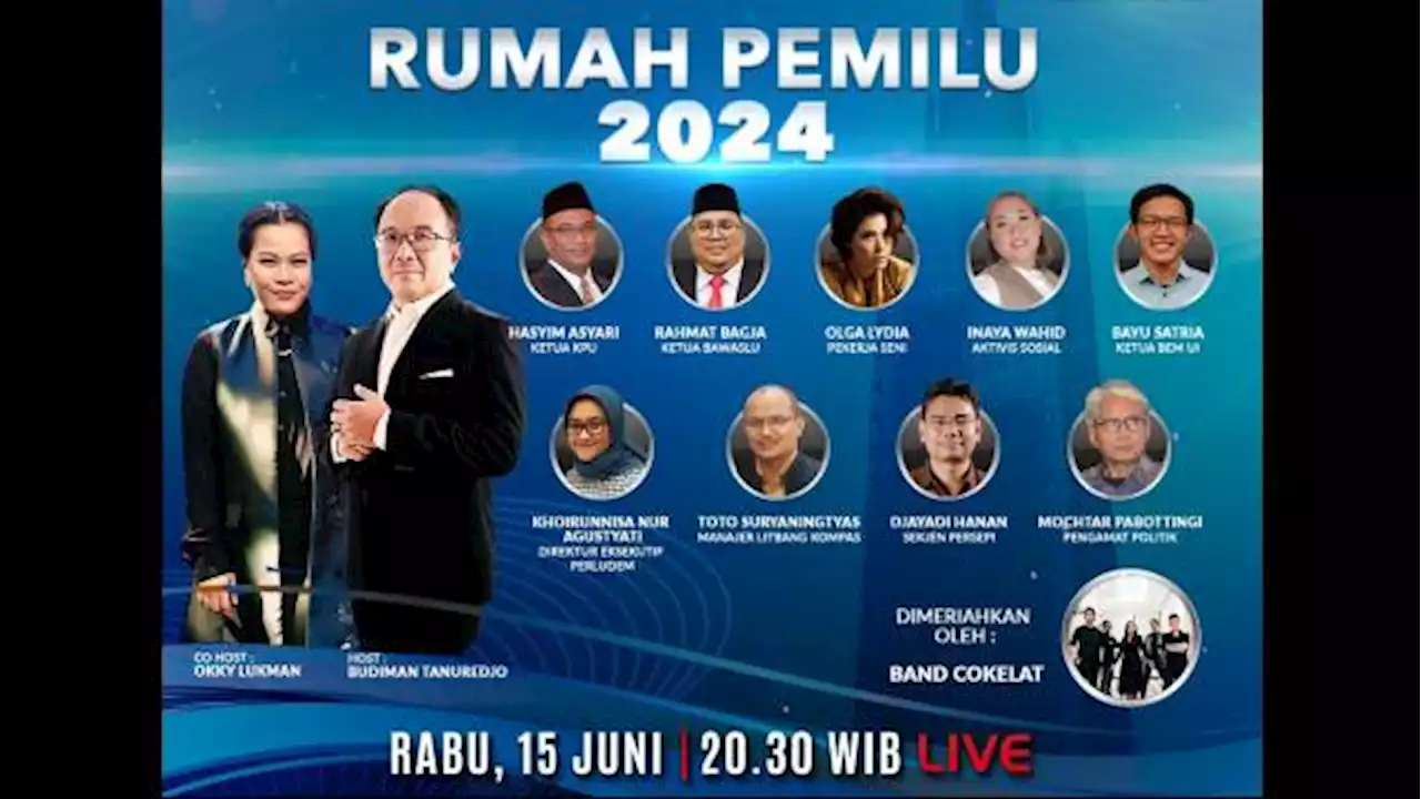 KompasTV Luncurkan Rumah Pemilu 2024