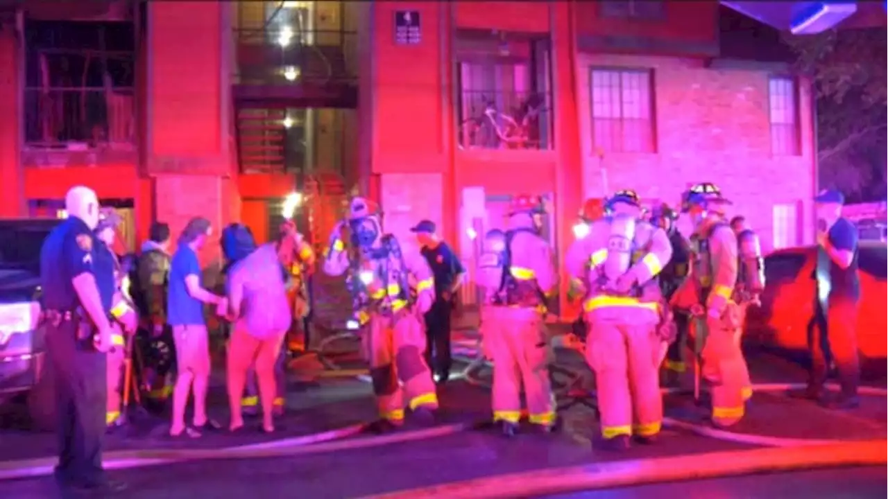 SAFD: Residents forced to relocate after fire at West Side apartment complex