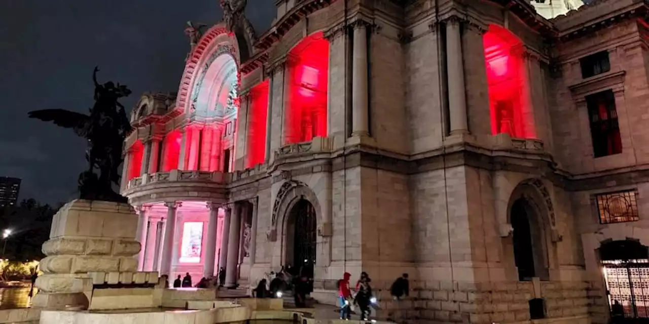 Iluminan monumentos, hospitales y edificios por el Día Mundial del Donante de Sangre