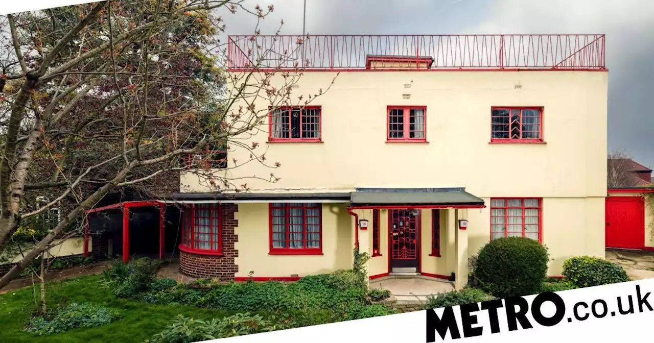 Take a look inside a rare art deco house from the 1930s, saved from demolition