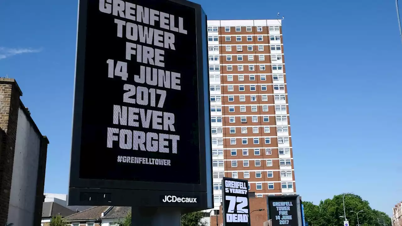 Feuerkatastrophe vor fünf Jahren: Gedenken an Grenfell-Tower-Opfer