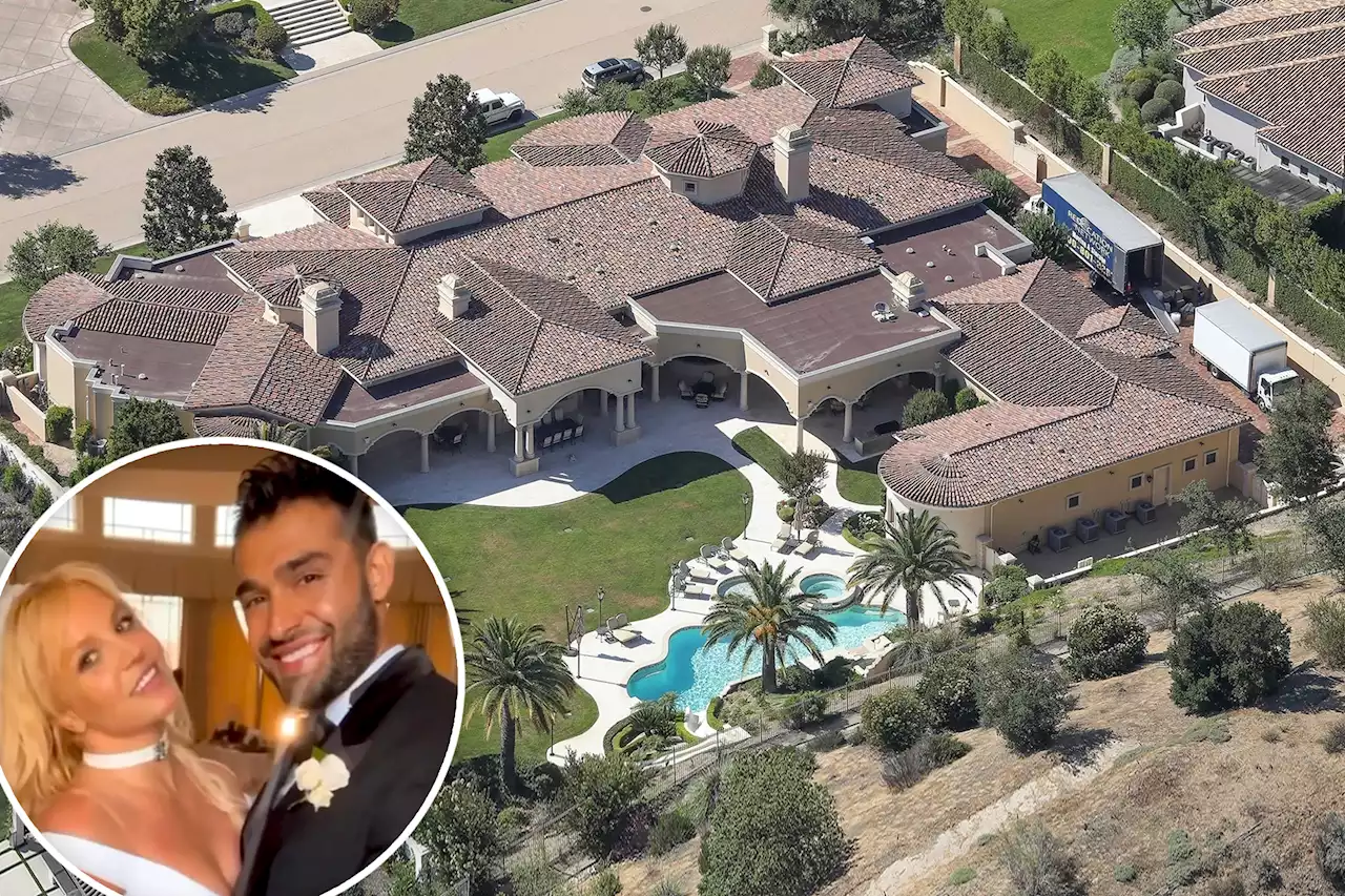 Britney Spears, Sam Asghari drop $11.8M on mansion near ex Kevin Federline