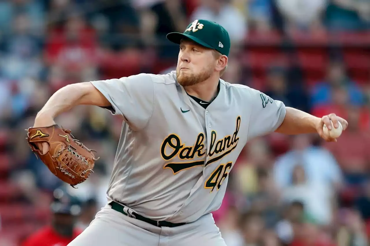 Athletics still can’t solve Nick Pivetta, lose series opener in Boston