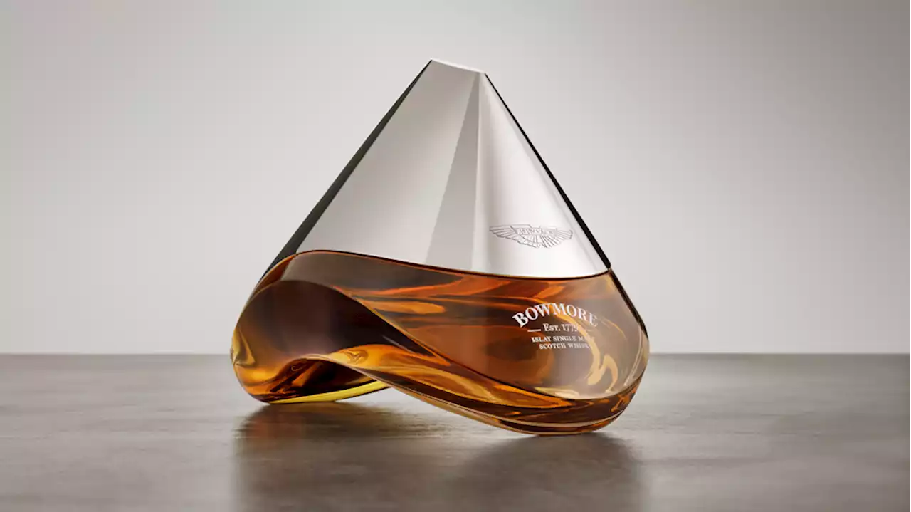 Bowmore’s Latest 52-Year-Old Single Malt Comes in a Futuristic Decanter by Aston Martin