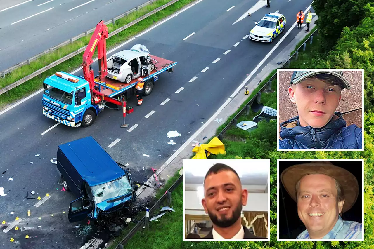 3 killed after van 'driving wrong way' crashes into taxi as boy, 15, arrested