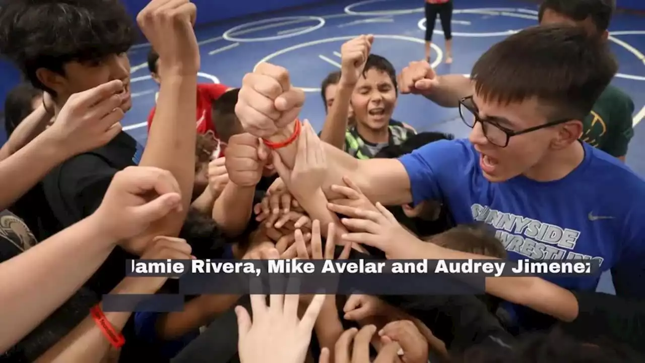 Watch Now: Three Sunnyside High School standout athletes are running a camp to not only teach about wrestling, but also about economic literacy.