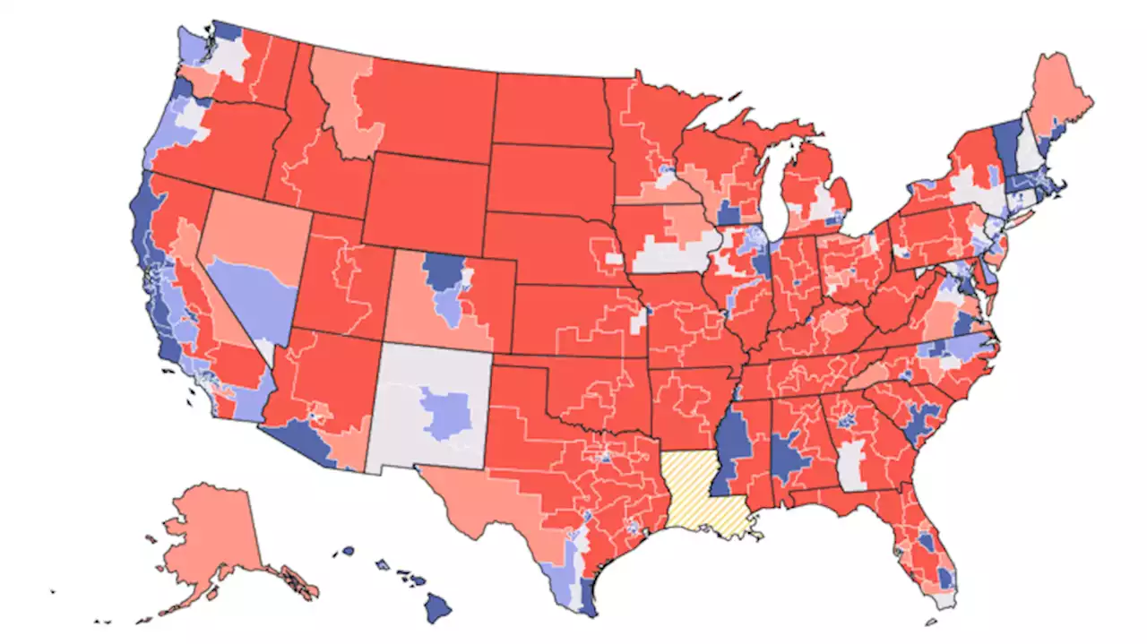 The New National Congressional Map Is Biased Toward Republicans